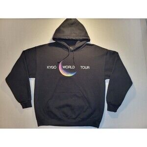 Kygo World Tour Double-sided Spellout Dates Dance Electronic Hoodies DJ Producer